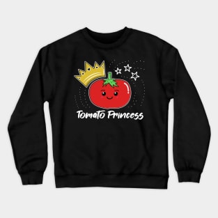 Tomato Princess - Cute Kawaii Tomato Crewneck Sweatshirt